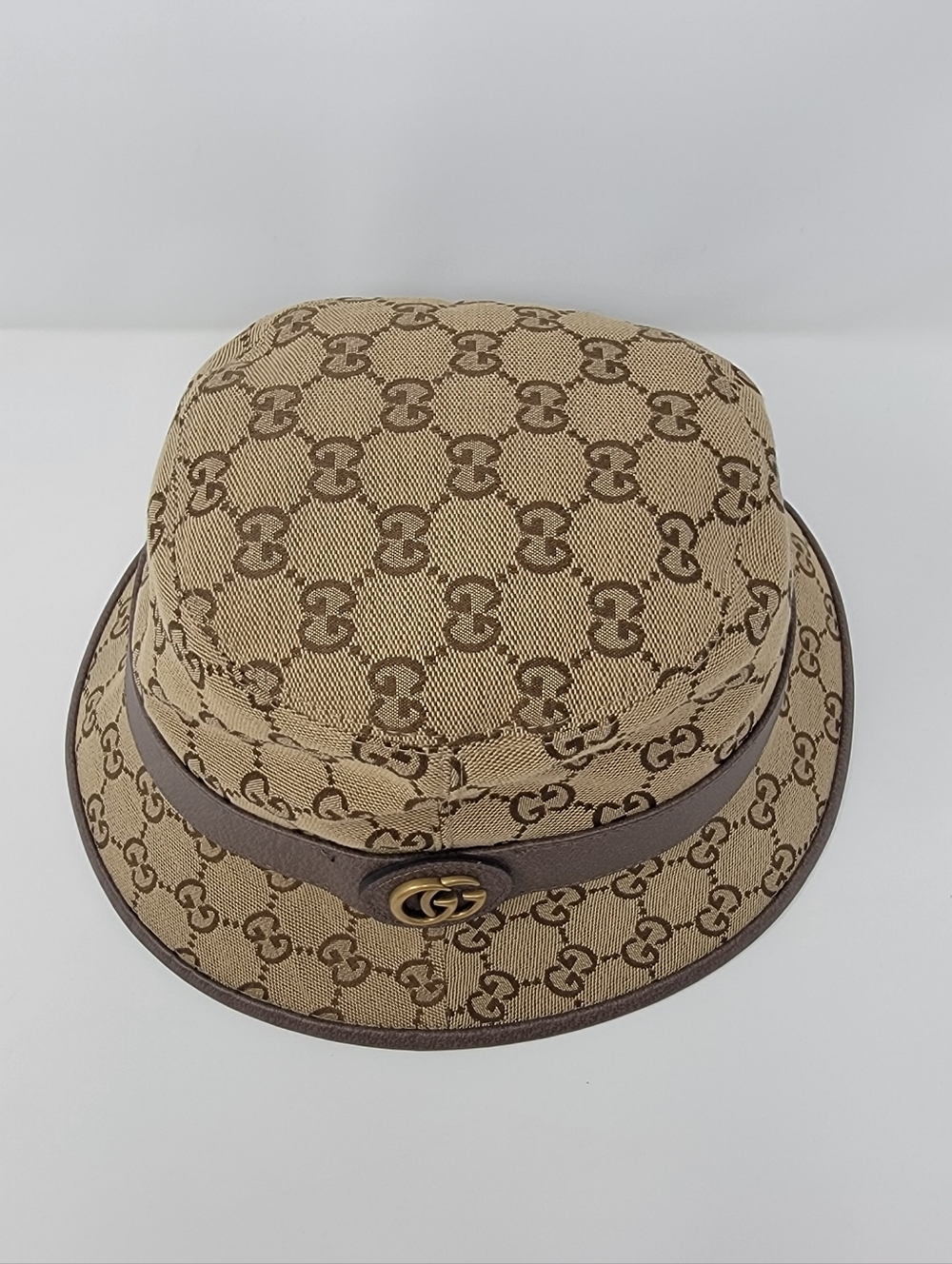 GUCCI GG Canvas Bucket Hat Size S (57cm) - Picture 11 of 11